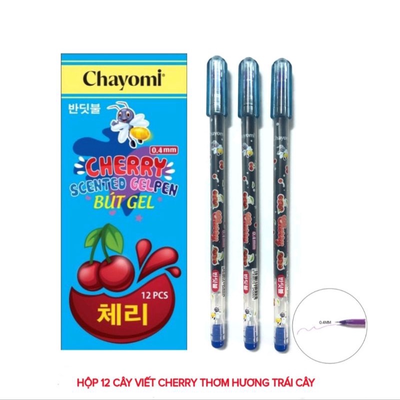 Bút gel Hàn Quốc có mùi thơm cherry ( 1 cây )