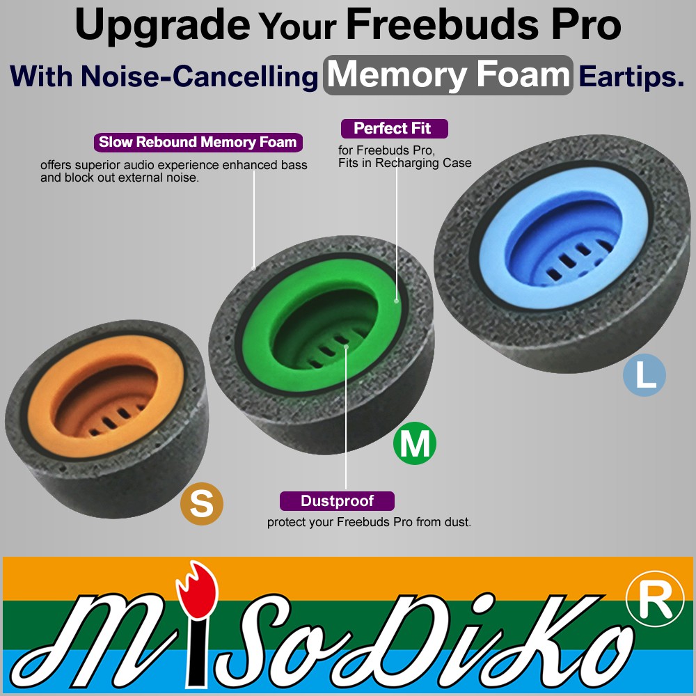 Tai Nghe Nhét Tai Chống Ồn Cho Huawei Freebuds Pro