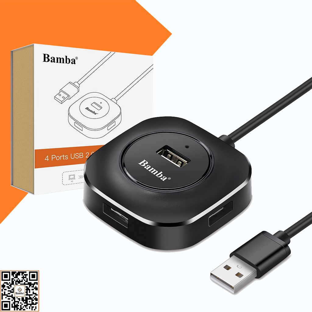 Hub Usb 4 Port 2.0 BAMBA B2