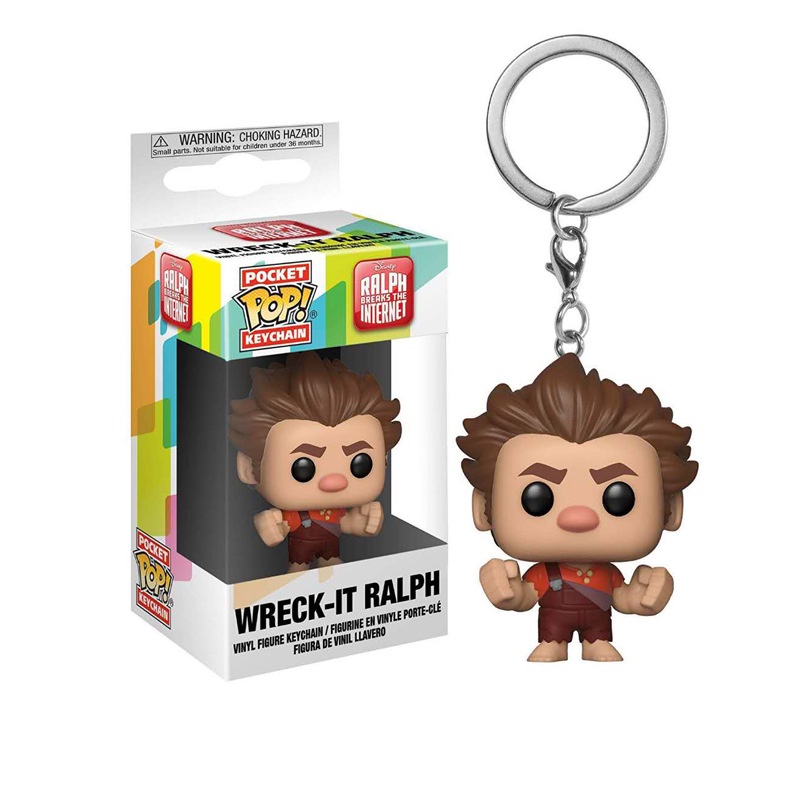 Móc Khóa Mô Hình Nhân Vật Phim Disney Wreck-It Ralph Bằng PVC