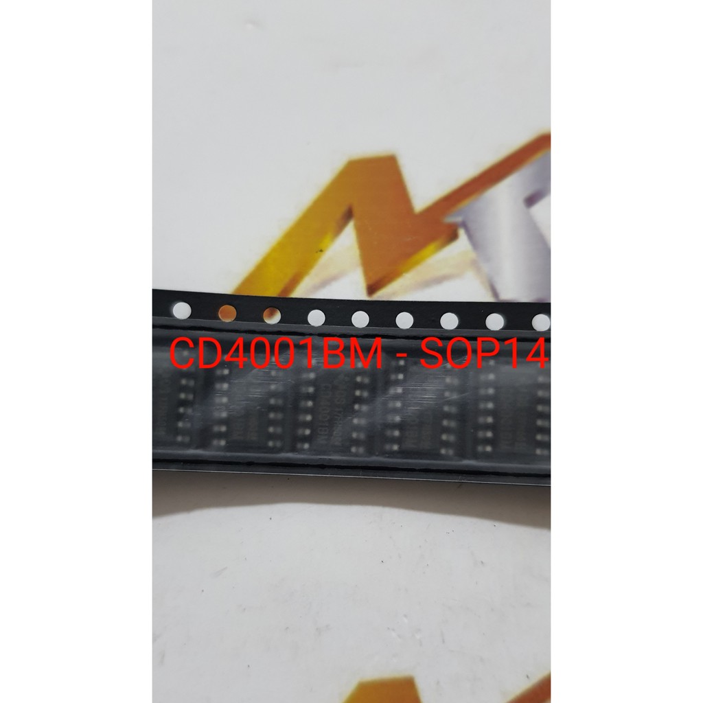 Linh kiện IC CD4001BM 4001 4001BM SOP 14 (cái)