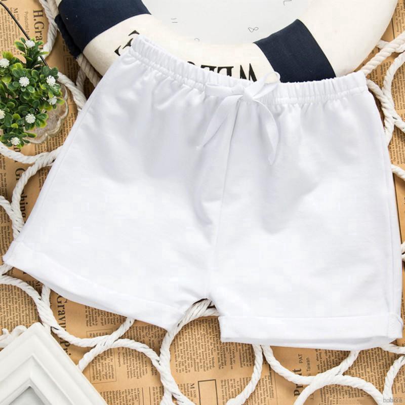 Quần Short Cotton Lưng Thun Rút Dây Cho Bé