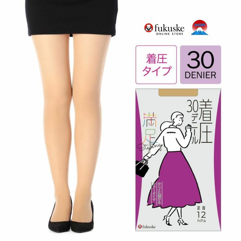 Quần tất Nhật Bản Fukuske giữ nhiệt 30D thon gọn chân - Minh Đức Phát