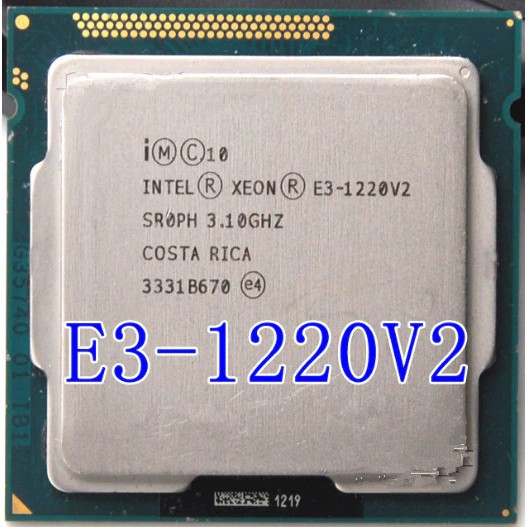 CPU i5 - 2400, i5 - 4570,i3-6100, Xeon E3 1220V1,v2
