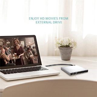 Ổ DVD USB 2.0 Writer/CD ROM chất lượng cao cho PC Laptop Desktop