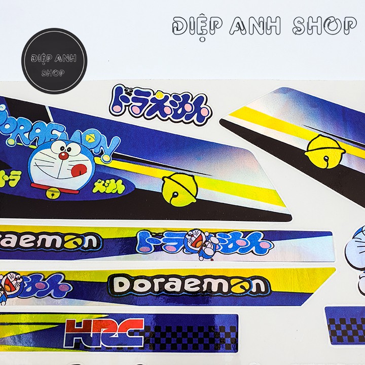 Tem Dream 7 màu Doraemon đẹp  - Tem dream chế