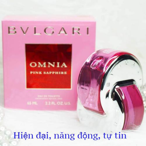 Nước Hoa Nữ Bvlgari Omnia Pink Sapphire EDT 5ml