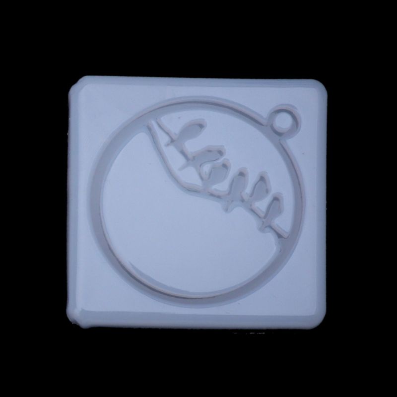 Sa Khuôn Silicone Làm Mặt Dây Chuyền Hình Chim Hồng Hạc DIY