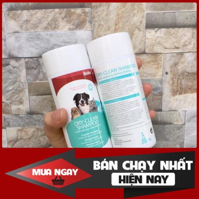[❌GIÁ SỈ❌] BỘT TẮM KHÔ BIO LINE CHO CÚN CƯNG ❤️