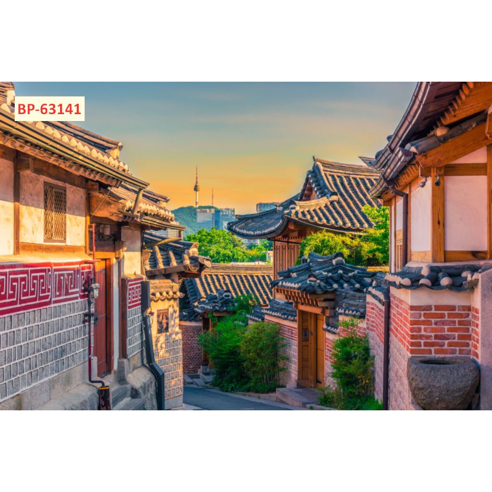 Tranh dán tường vải lụa 3D giành cho Trà chanh in theo kích thước yêu cầu – Không giới hạn kích thước