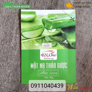 Mặt nạ thảo dược alovera bn-one 40g