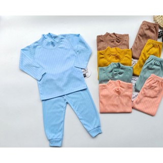 bộ len tăm cổ cao cho bé 7-20kg