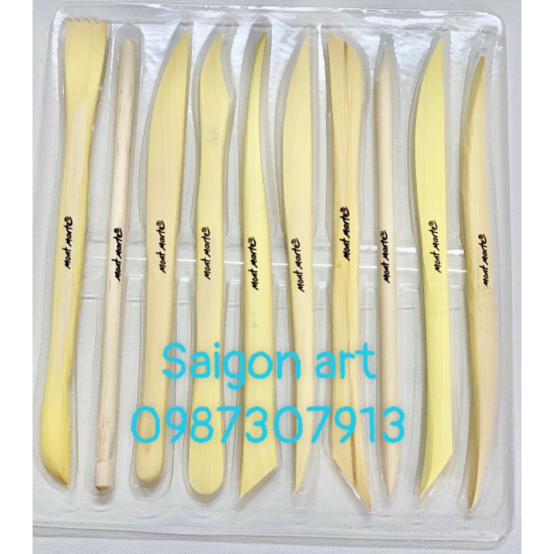 BỘ 10 Món ĐIÊU KHẮC ĐẤT SÉT MONT MARTE