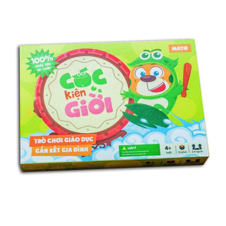 Trò chơi Cóc Kiện Trời-đồ chơi gắn kết gia đình-mang lại nhiều giá trị quý báu-giúp tăng khả năng sáng tạo,tư duy cho bé