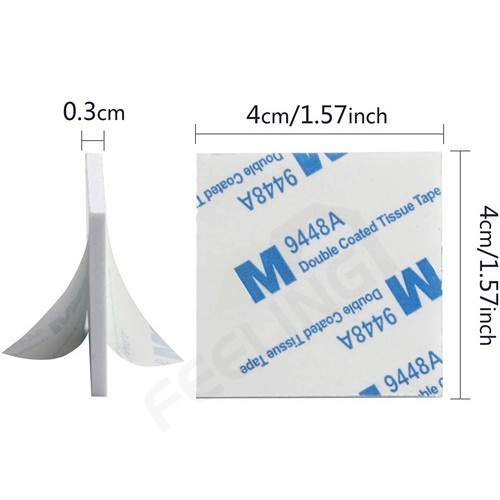 FEELING 🔥Miếng dán tường có chất kết dính mạnh 3M EVA, Gắn băng keo acrylic hai mặt tự dính, hai mặt Gắn băng dính