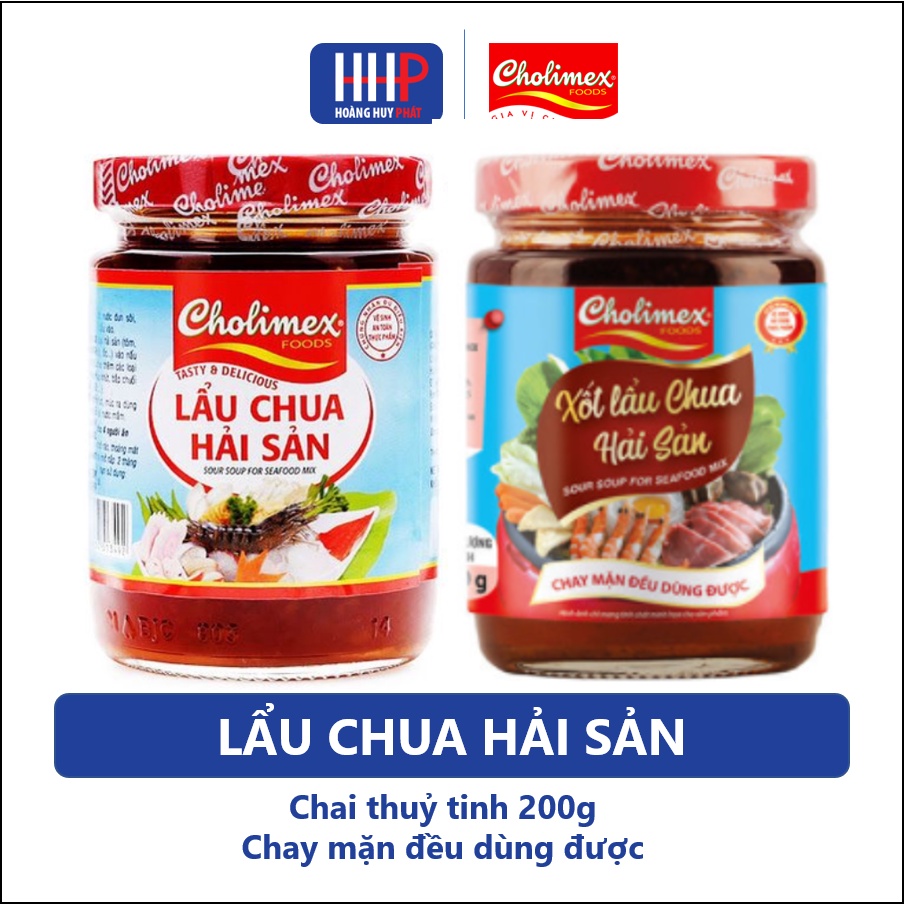 Date mới nhất - Cholimex Lẩu chua hải sản - chai thuỷ tinh 200g