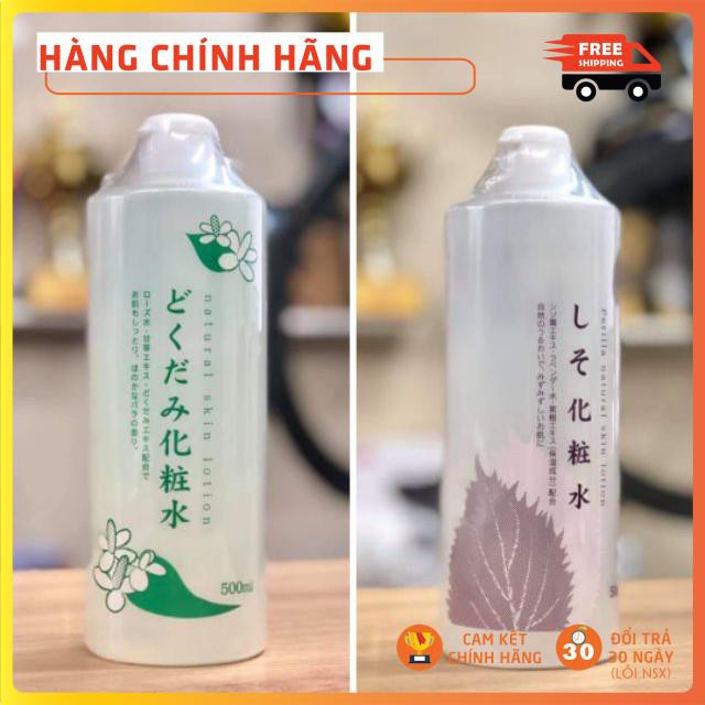 [Hàng Nhật] Nước Hoa Hồng Diếp Cá Dokudami Natural Skin Lotion 500ml Nhật Bản