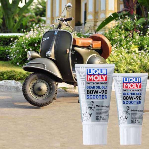 Nhớt láp nhớt số xe tay ga Liqui Moly Racing Scooter Gear Oil 150ml