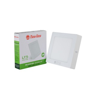 Đèn led ốp trần vuông rạng đông 12w 17cmx17cm dln08l 17x17/12w