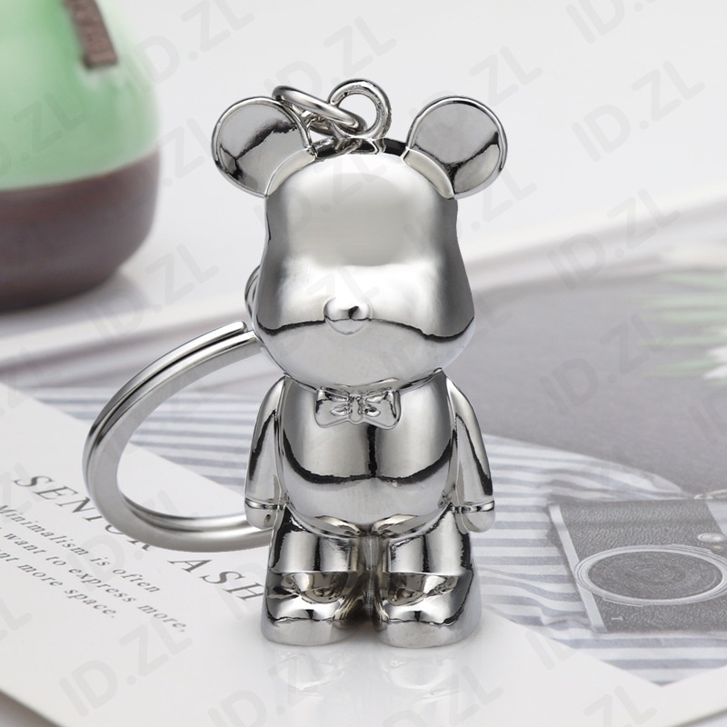 Móc Khóa Kim Loại Hình Chú Gấu Đáng Yêu