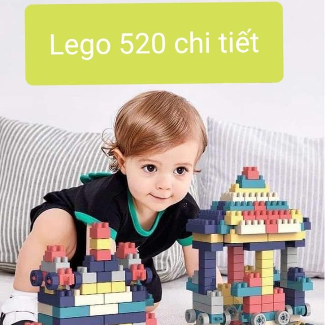 BỘ LEGO 520 CHI TIẾT