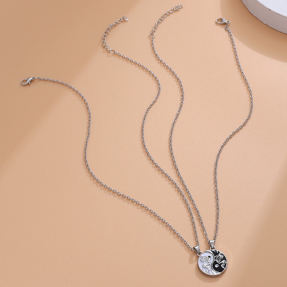 Set 2 Vòng cổ Mặt Hình Mặt Trời/Mặt Trời/Mặt Trăng Thời Trang Cho Cặp Đôi