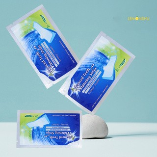 Set 1 bao 2 miếng dán (1 trên, 1 dưới) trắng răng tiện lợi Advanced Teeth Whitening Strips