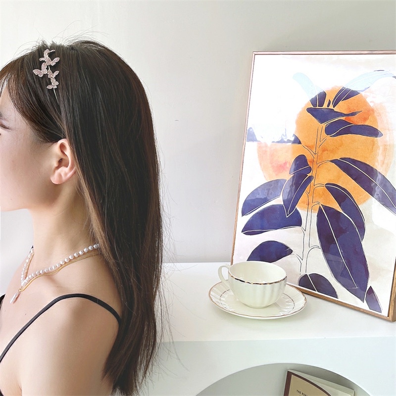 Băng đô, cài tóc thời trang đính đá hàn quốc ủa