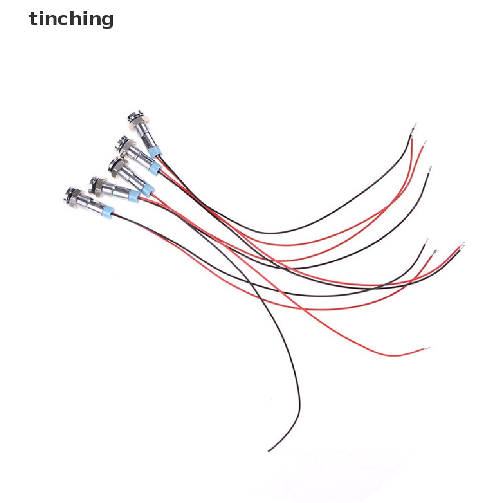 Đèn led xi nhan 6mm 3V 6V 12V 24V 220V mới chất lượng cao