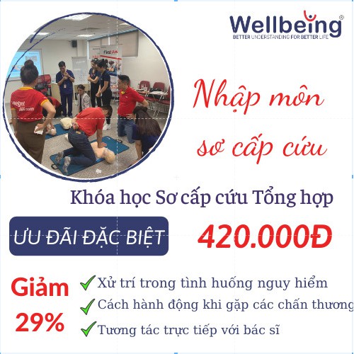 Khóa Học Lý Thuyết Sơ Cấp Cứu Tổng Hợp - Tổ chức GDSK Wellbeing