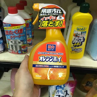 Chai dung dịch tẩy vết bẩn siêu mạnh Daichi 400ml Nhật
