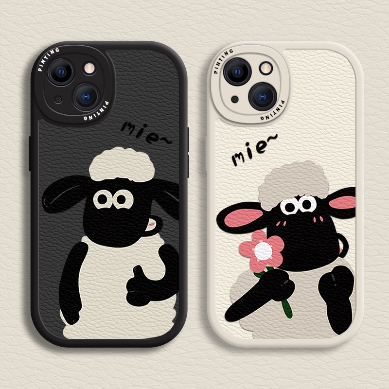 Ốp Điện Thoại Mềm Hình Cừu Hoạt Hình Cho iPhone 13 / 12 / 11 Promax 6 / 7 / 8 Plus / X / XR / Xs Max | BigBuy360 - bigbuy360.vn