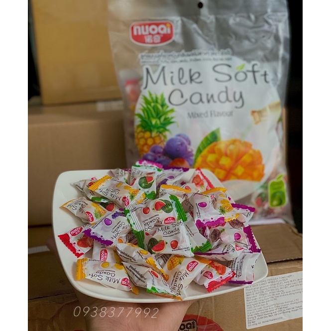 kẹo trái cây Milk Soft Candy Thái Lan 320gram - Shop chuyên sỉ