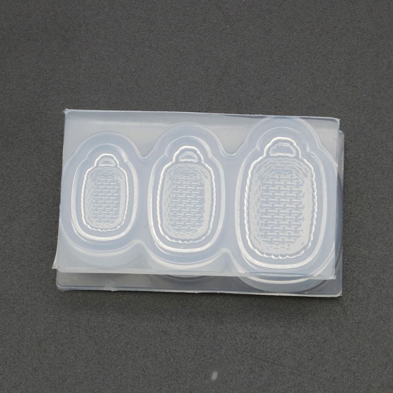 Khuôn Silicone Làm Móc Khóa / Trang Sức Hình Ống Hút