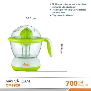Máy Vắt Cam Citrus Juicer Comet 2 Chiều Cao Cấp