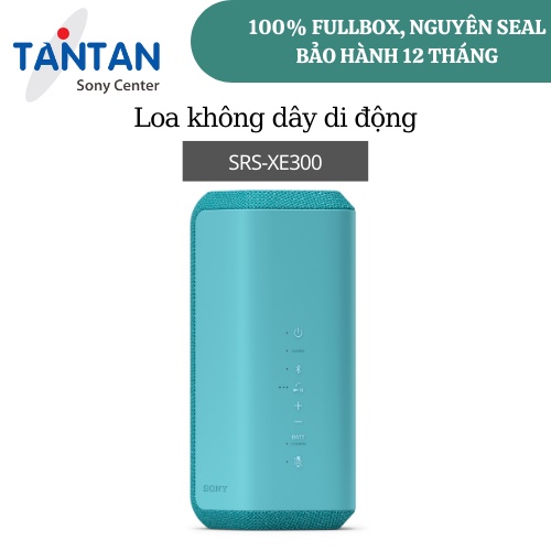 Loa không dây di động Sony SRS-XE300 -Màng loa X-Balanced cho âm thanh trong trẻo và mạnh mẽ - Hỗ trợ IP67- Pin 24