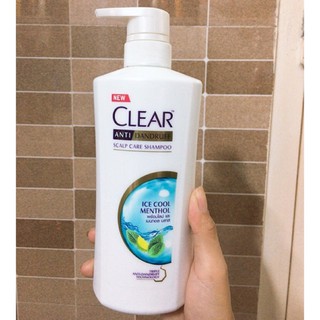 Dầu gội Clear bạc hà 480ml Thái Lan
