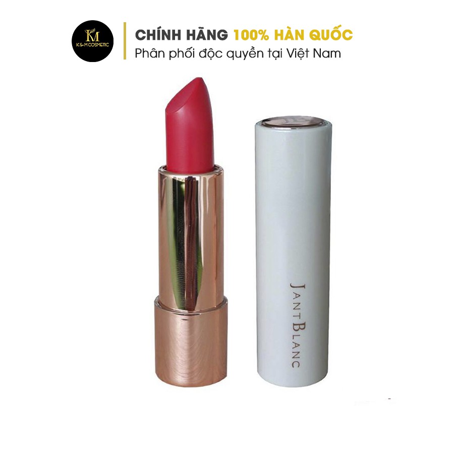 Son Lì Chống Thấm Nước Lâu Trôi Dưỡng Ẩm Dành Cho Môi Khô JANBLANC CHICRED - ĐỎ MẬN 02 3.5g #02