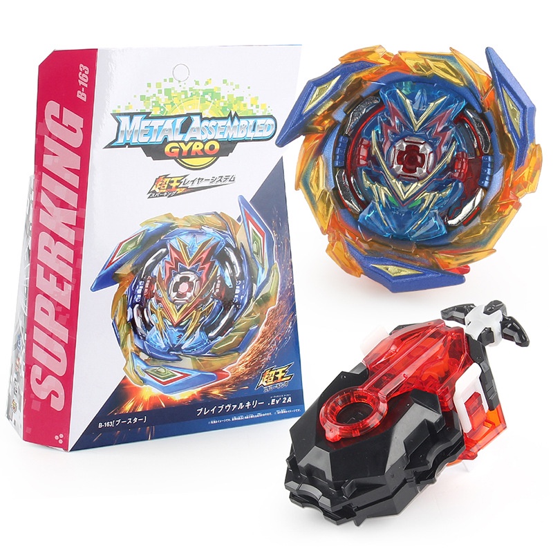 Beyblade Burst Super King Booster - B-163 Brave Valkyrie.Ev ́ 2A Bên trong B184 Launcher