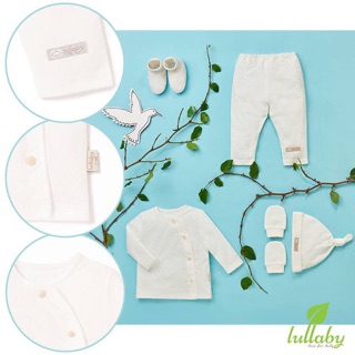 Bộ sơ sinh cúc cài lệch Lullaby