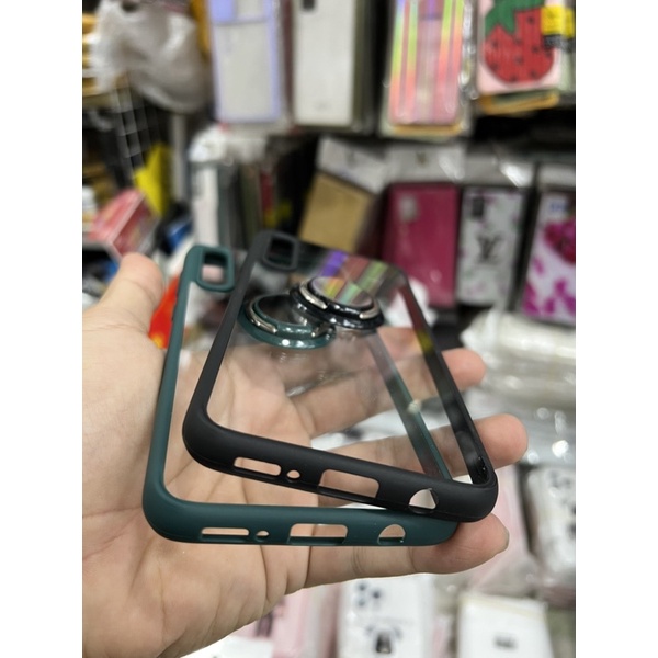 Ốp lưng Samsung A50/A50S ,A70/70S viên dẻo viền lưng trong kèm iring