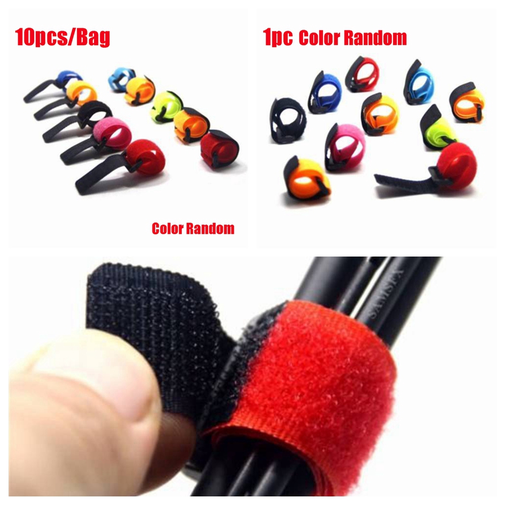 MUVAKO Dây quấn cần câu cá nhiều màu sắc chất lượng cao