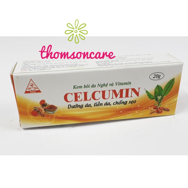 Kem nghệ Nano Curcumin - dưỡng da liền sẹo Celcumin