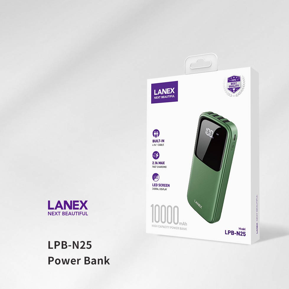 Pin sạc dự phòng LANEX  LPB - N25