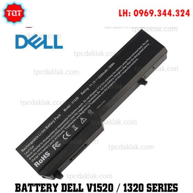 TQT Shop - Pin laptop Dell Vostro 1310, 1320, 1510, 1511, 1520, 2510 - PP36s, PP36l, N950C, N956C, N958C, T114c