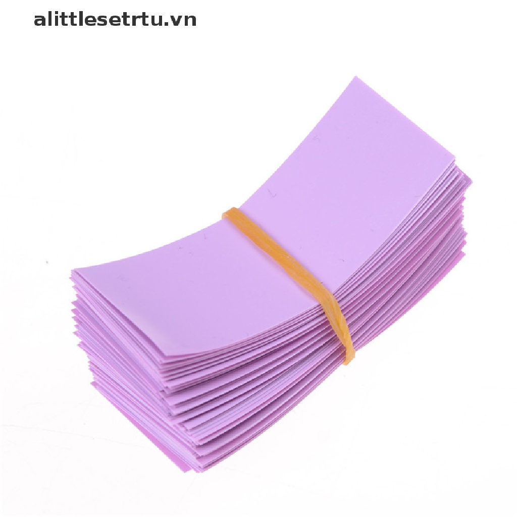 Set 100 Miếng Bọc PVC Co Nhiệt 18650