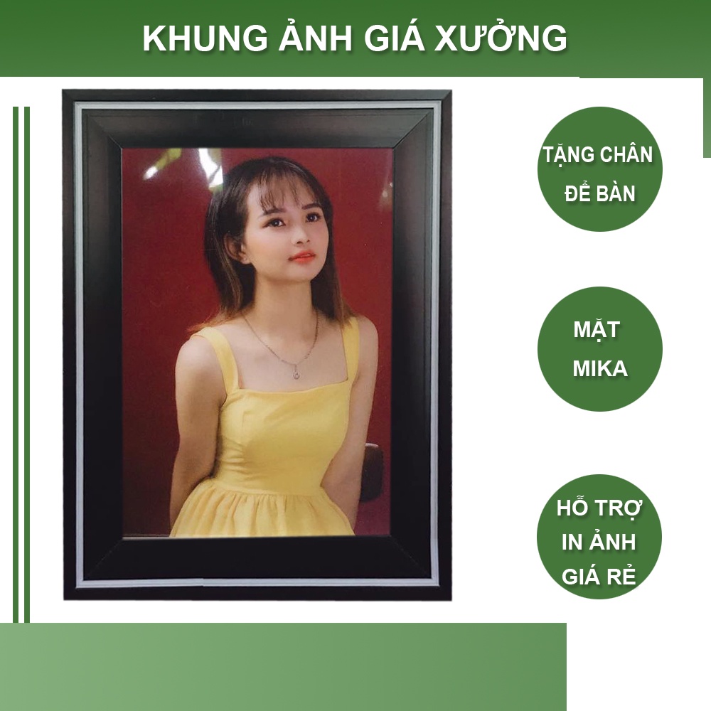 Khung ảnh để bàn 13x18 ❤️ SIÊU RẺ ❤️ Khung Hình Treo Tường Cao Cấp