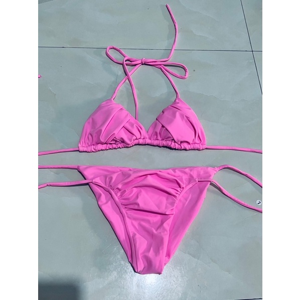 [HÀNG CÓ SẴN] Bikini thiết kế sang chảnh tam giác, cạp cao (kèm hình thật)