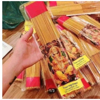 Nhang thần tài cuốn tàn đồng xu vàng