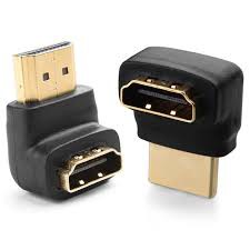 Combo 2 Đầu Cắm HDMI Chuyển Đổi Góc 90 Độ và 270 Độ